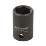 Silverline Impact Socket 1/2" Drive 6pt Metric 17mm