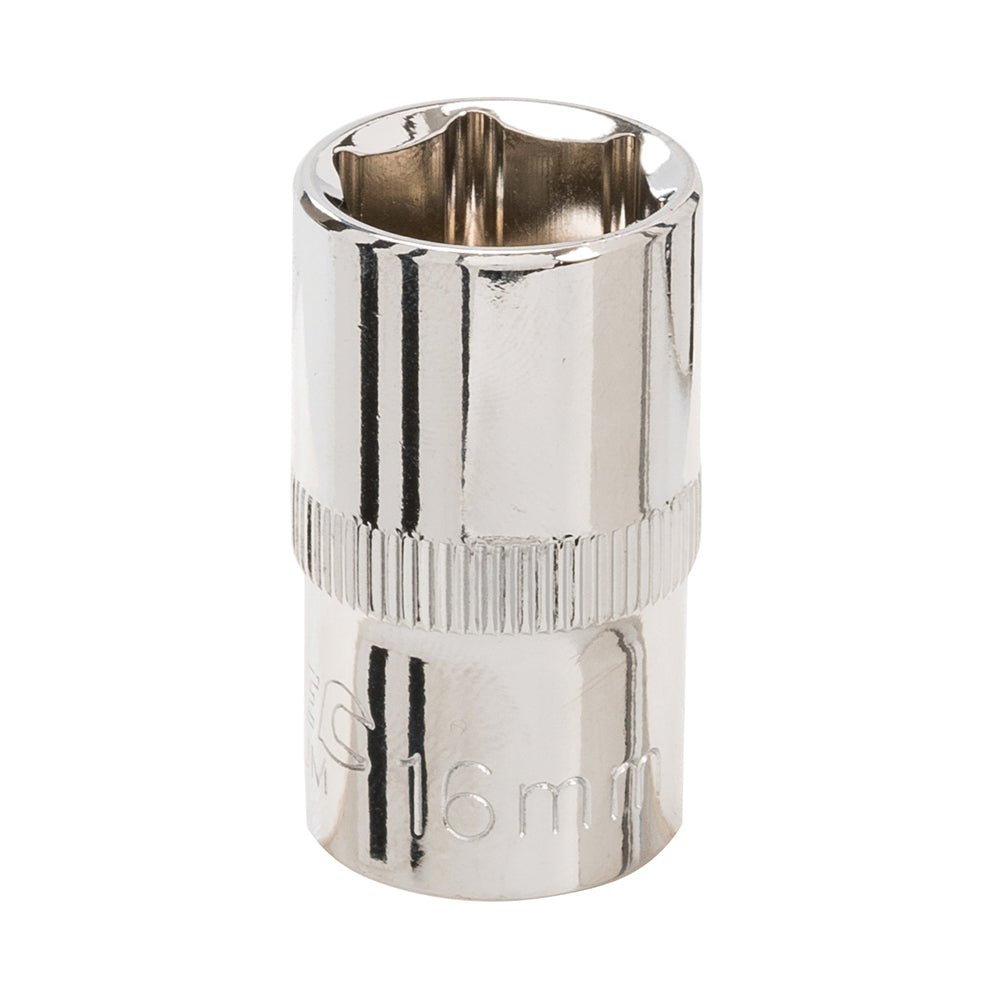 Silverline Socket 1/2" Drive 6pt Metric 16mm