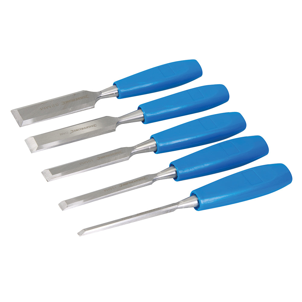 Silverline Wood Chisel Set 5pce 5pce