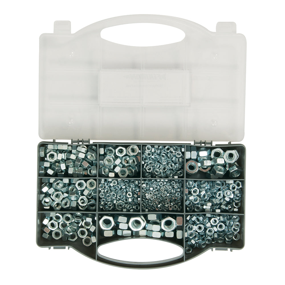 Fixman Hex Nuts Pack 1000pce