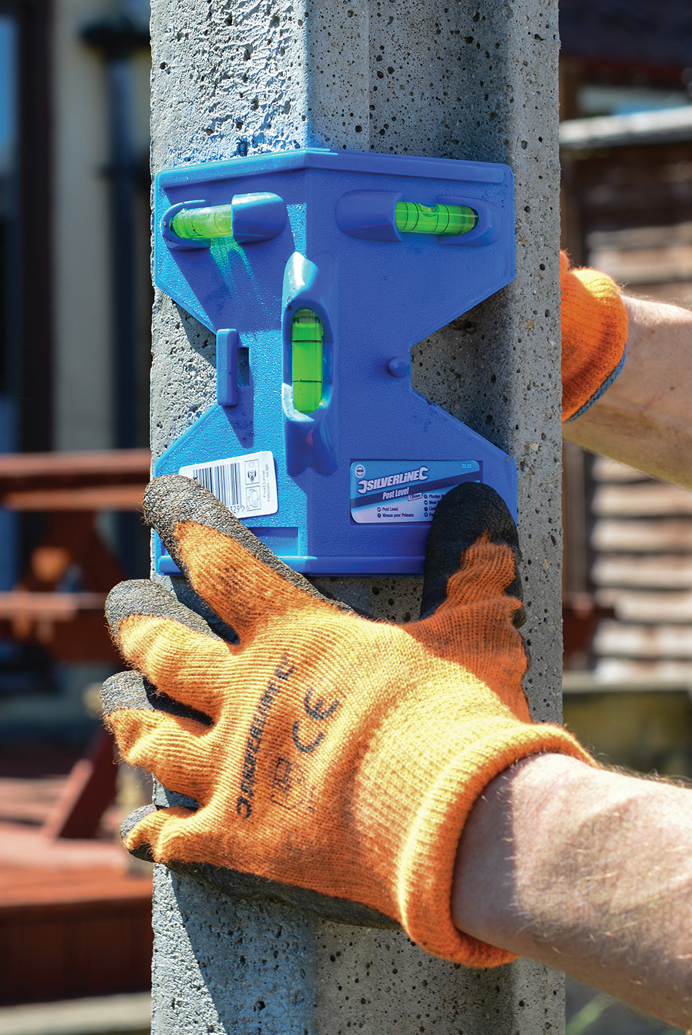 Silverline Post Level 140 x 100mm