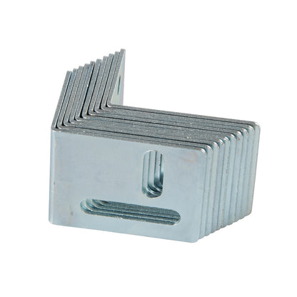 Fixman Corner Stretcher Plates 10pk 38 x 30 x 25mm