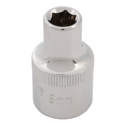 Silverline Socket 1/2" Drive 6pt Metric 8mm