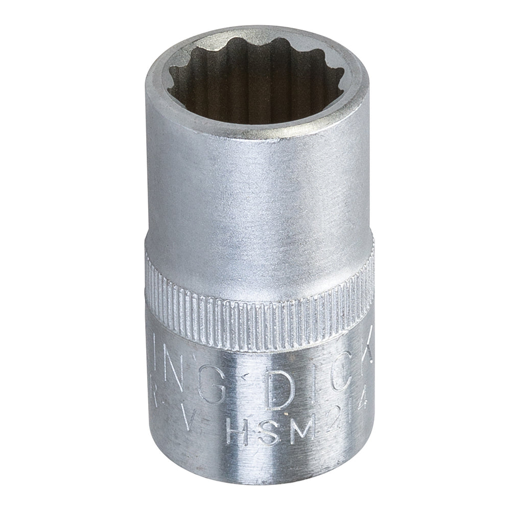 King Dick Socket 1/2" SD 12pt Metric 14mm