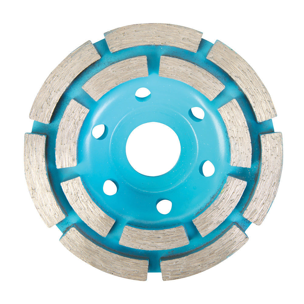Silverline Diamond Grinding Wheel 100 x 22.23mm Double Row