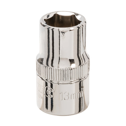 Silverline Socket 1/2" Drive 6pt Metric 13mm
