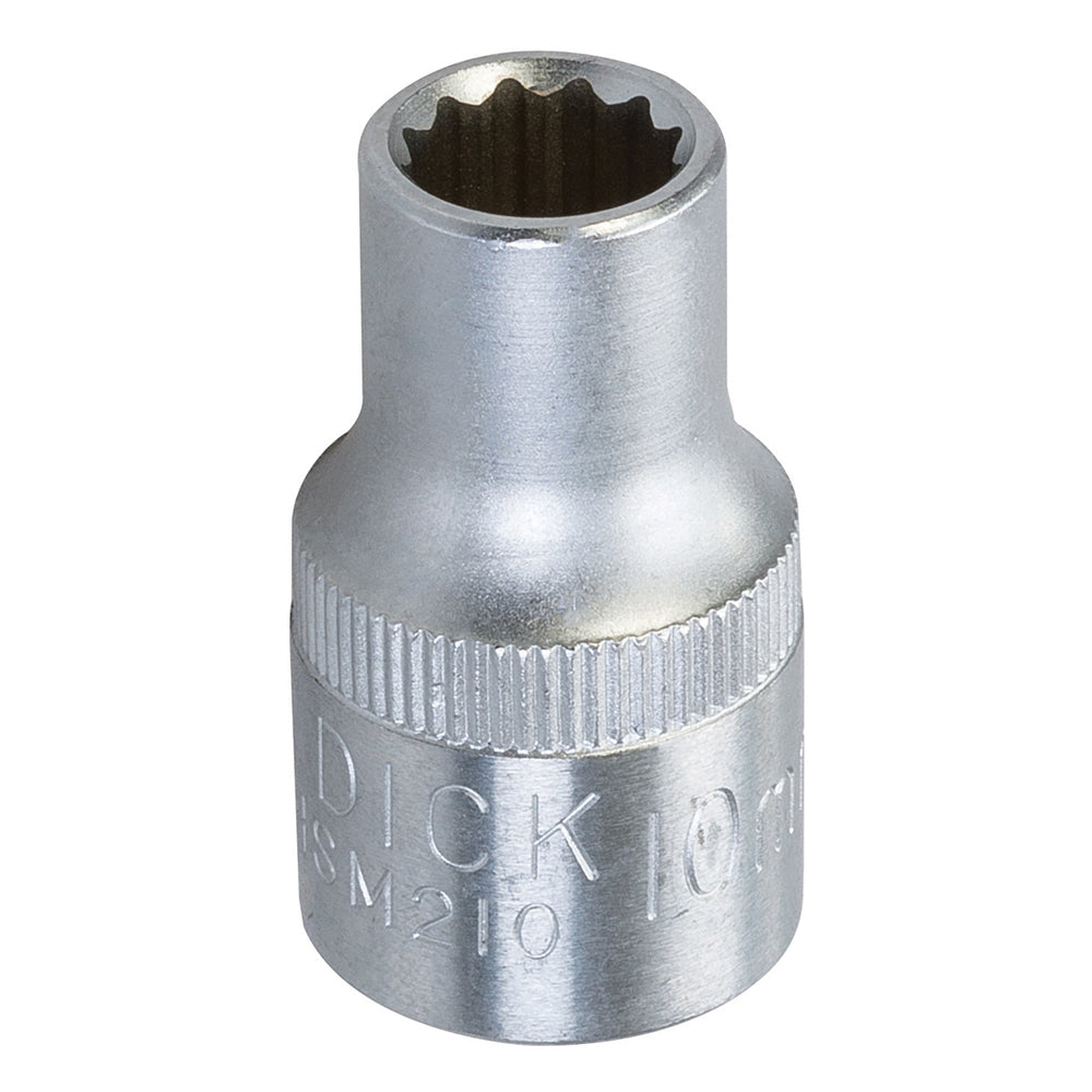 King Dick Socket 1/2" SD 12pt Metric 10mm