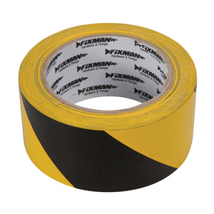 Fixman Hazard Tape 50mm x 33m Black/Yellow
