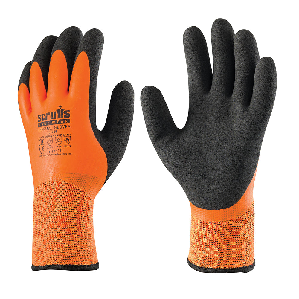 Scruffs Thermal Gloves Orange L / 9