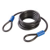 Silverline Looped Steel Security Cable 2.5m x 8mm
