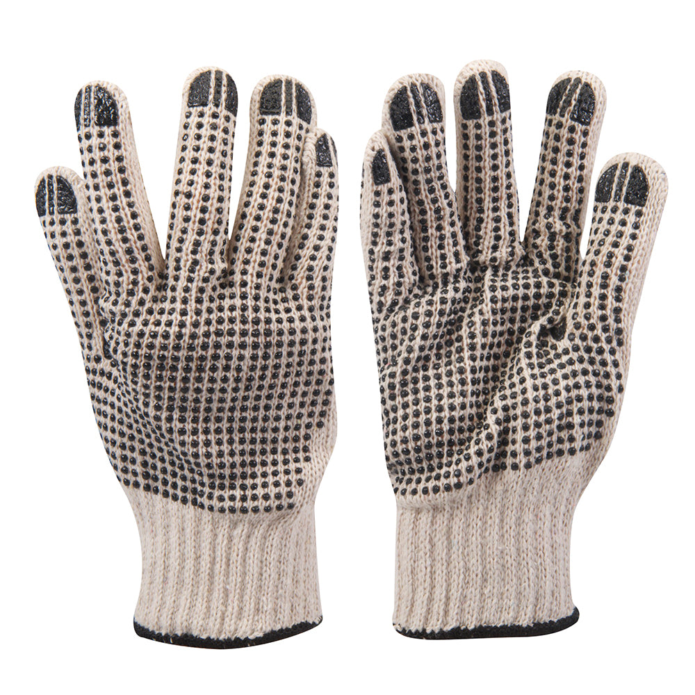 Silverline Double-Sided Dot Gloves L 9