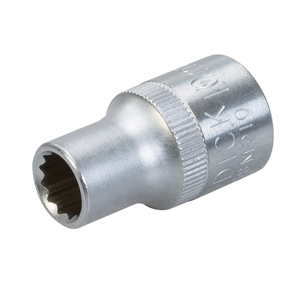 King Dick Socket 1/2" SD 12pt Metric 10mm