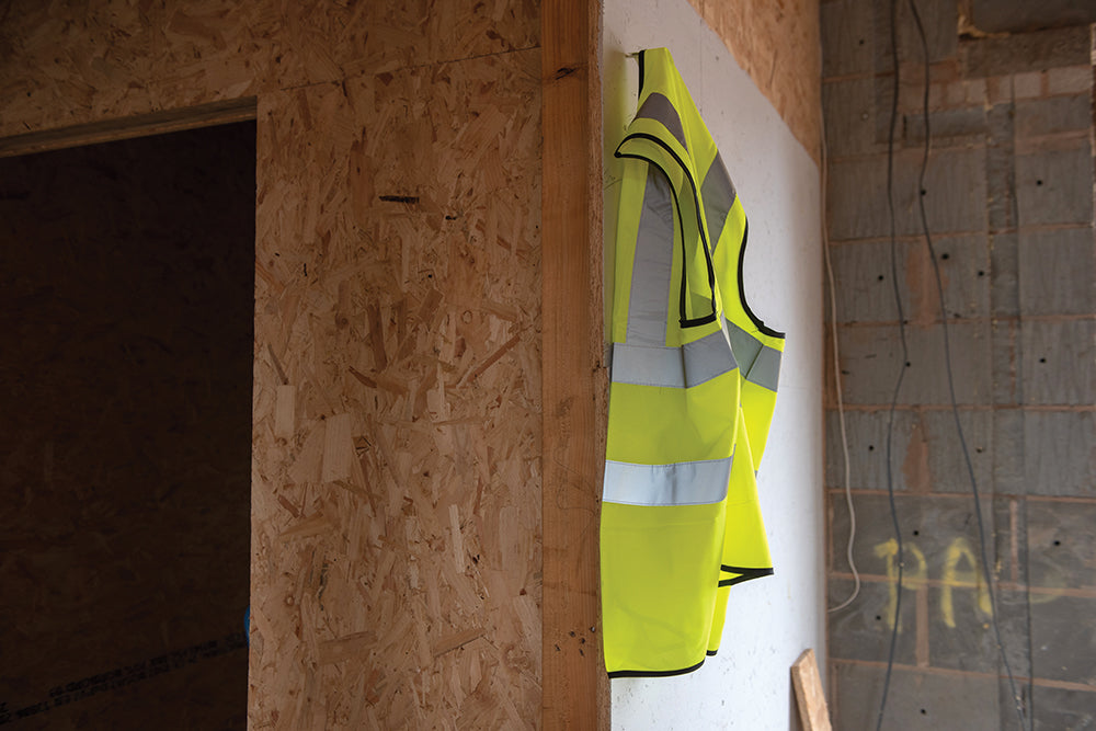 Silverline Hi-Vis Waistcoat Class 2 L 108-116cm (42-46")