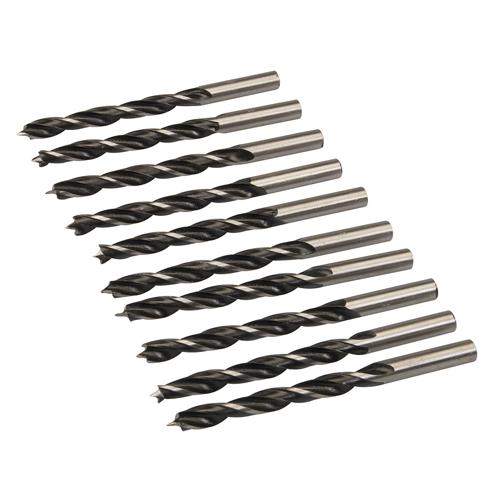 Silverline Lip & Spur Drill Bits 8mm 10pk