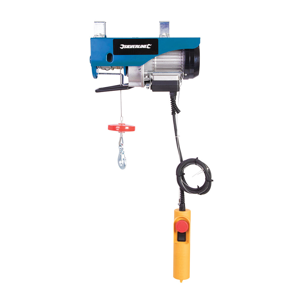 Silverline 500W Electric Hoist 250kg 500W UK