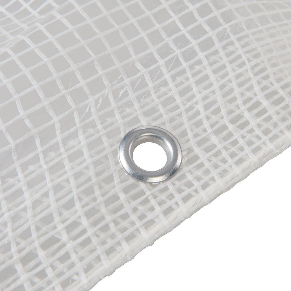 Silverline Leno Tarpaulin Cut 3 x 4m / Actual 2.85 x 3.9m