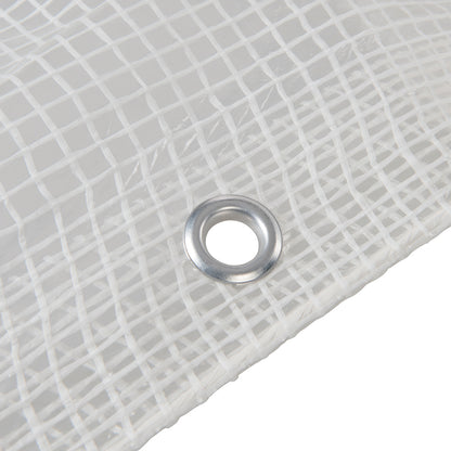 Silverline Leno Tarpaulin Cut 3 x 4m / Actual 2.85 x 3.9m