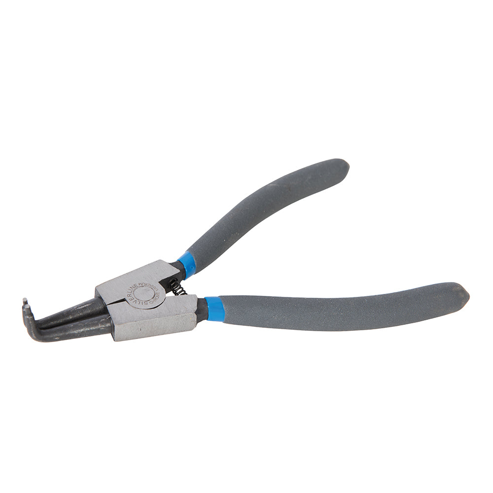 Silverline Bent External Circlip Pliers 230mm