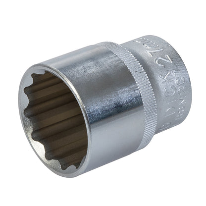 King Dick Socket 1/2" SD 12pt Metric 27mm