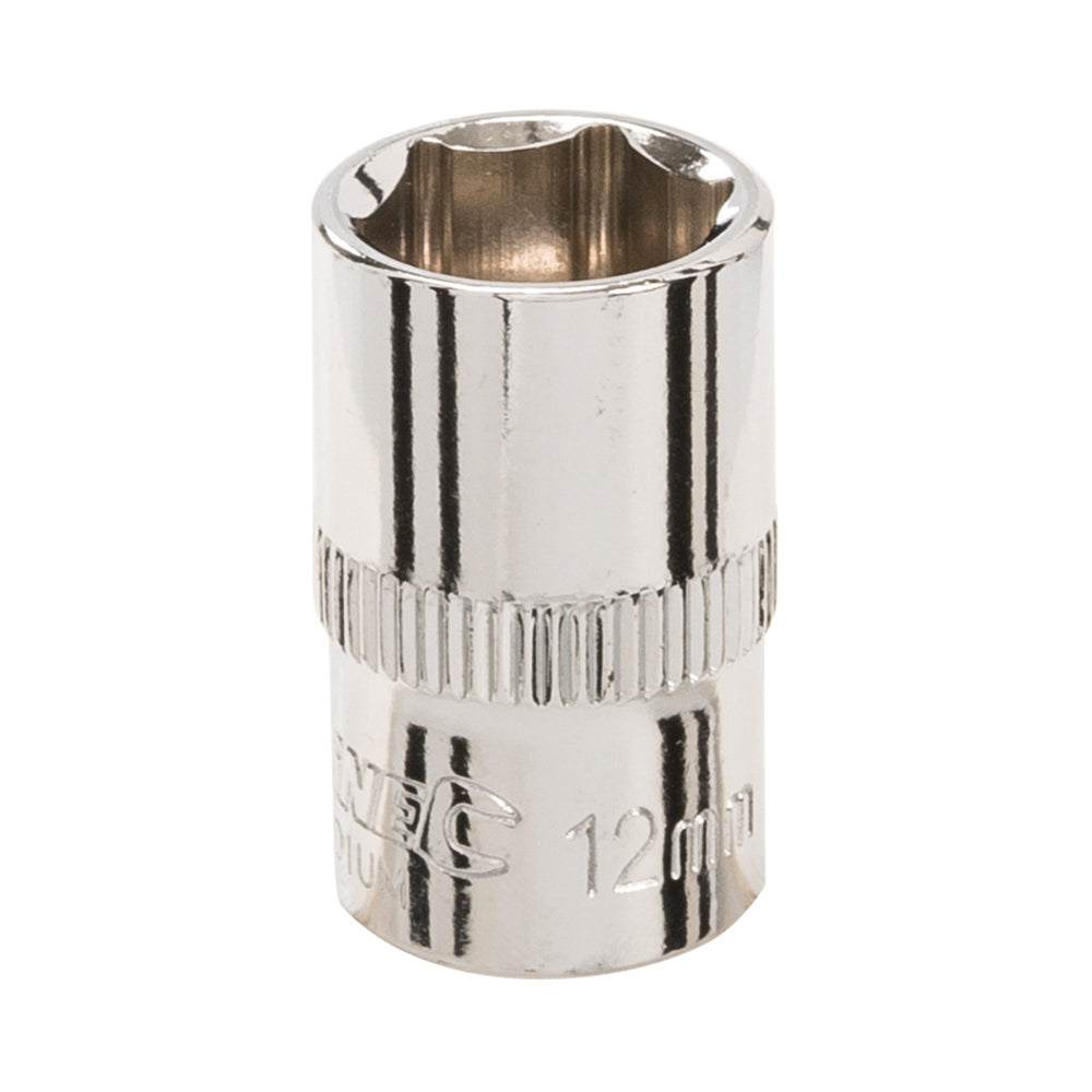 Silverline Socket 3/8" Drive 6pt Metric 12mm