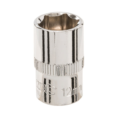 Silverline Socket 3/8" Drive 6pt Metric 12mm