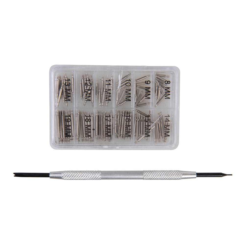 Silverline Watch Spring Bar Tool Set 102pce 200mm