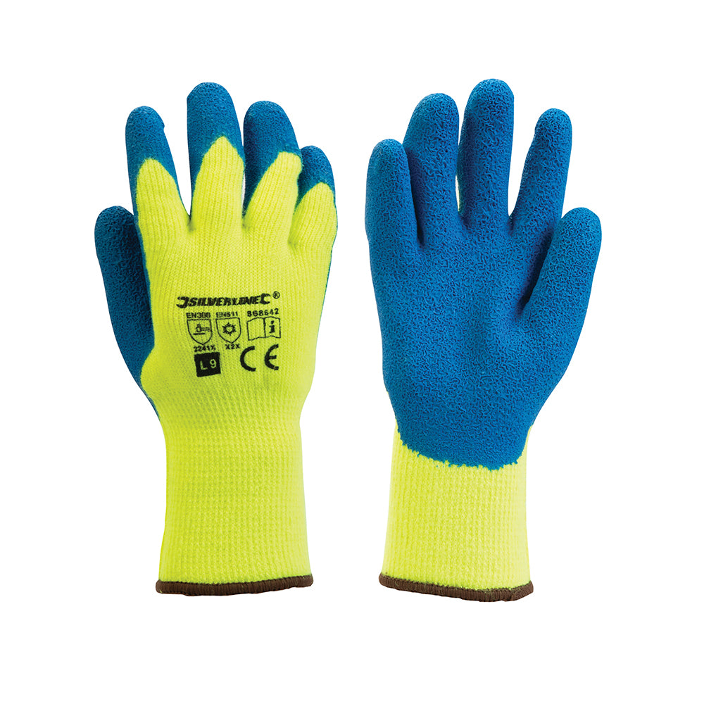 Silverline Thermal Builders Gloves L 9