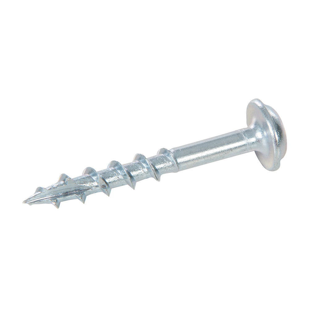 Triton Zinc Pocket-Hole Screws Washer Head Coarse P/HC 8 x 1-1/4" 500pk