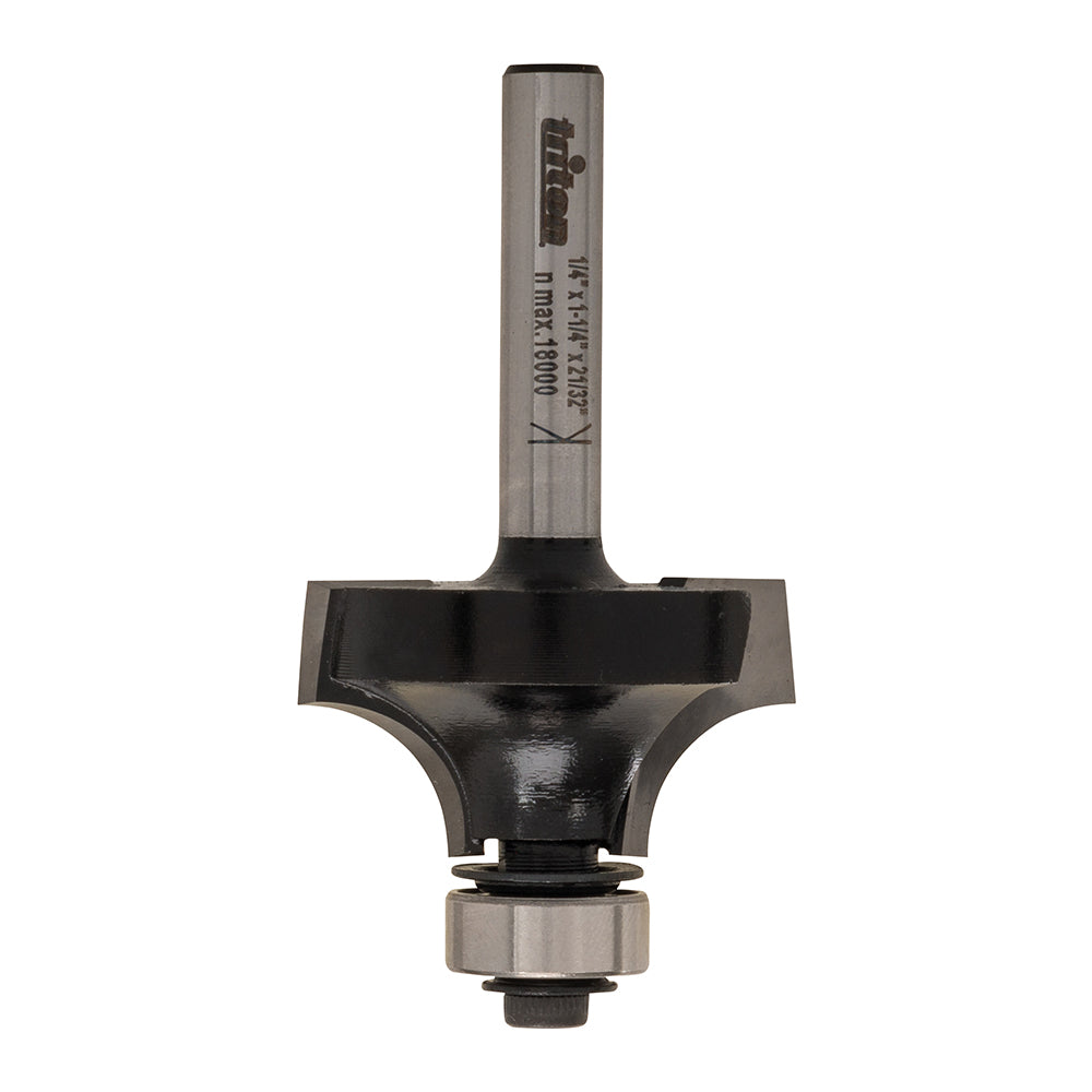Triton 1/4" Roundover Bit 1 1/4" x 21/32"