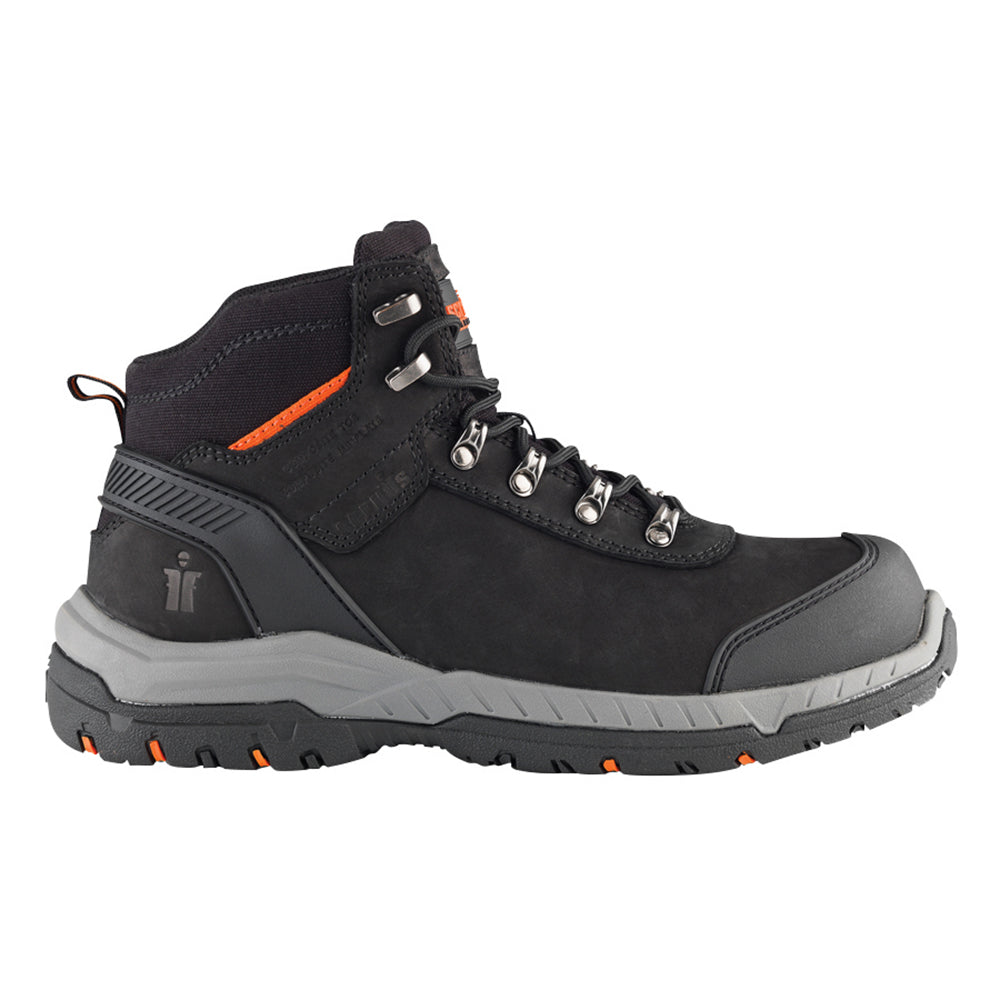 Scruffs Sabatan Safety Boots Black Size 10.5 / 45