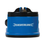 Silverline Knife Sharpener with Suction Base 60 x 65 x 60mm