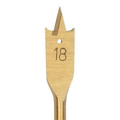 Silverline Titanium-Coated Flat Bit 18mm