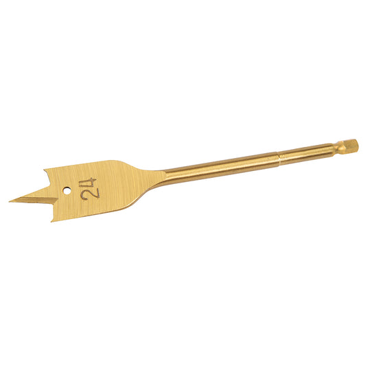 Silverline Titanium-Coated Flat Bit 24mm