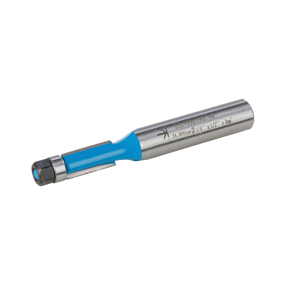 Silverline 8mm Flush Trim Cutter 1/4" x 1/2"