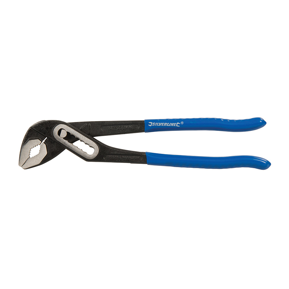 Silverline Slim Jaw Waterpump Pliers Length 250mm - Jaw 40mm