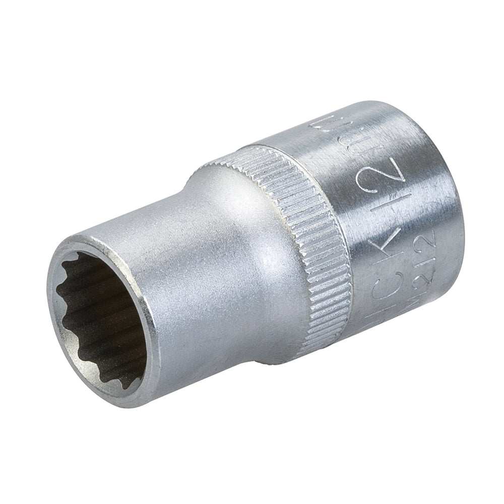 King Dick Socket 1/2" SD 12pt Metric 12mm