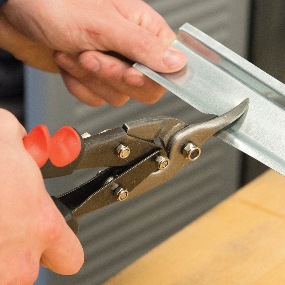 Silverline Aviation Tin Snips Left-Hand Cut