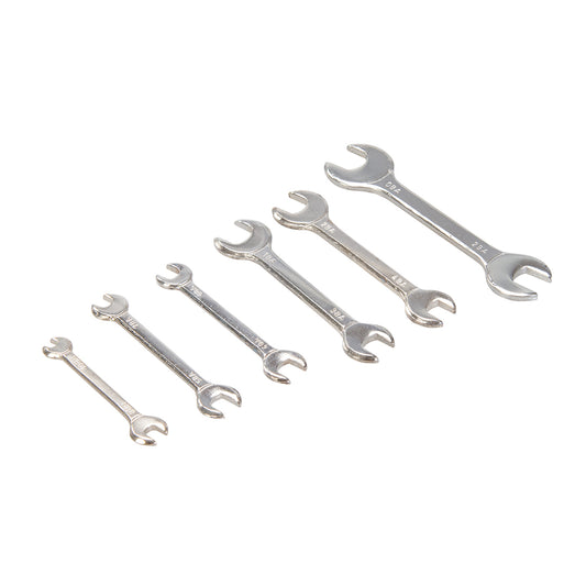 King Dick Miniature Open End Spanner Set 6pce 0BA - 10BA
