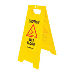 Silverline 'A' Frame Caution Wet Floor Sign 295 x 610mm English