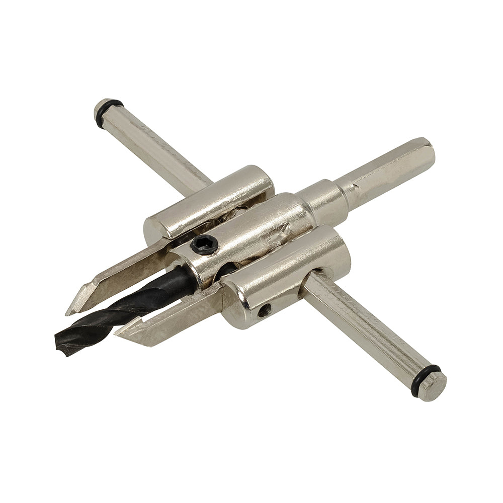 Silverline Adjustable Hole Cutter 30 - 120mm