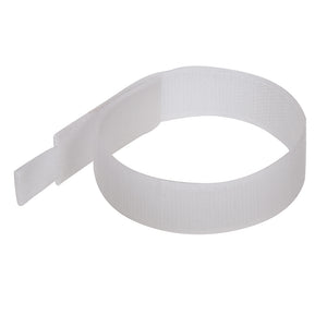 Fixman Hook & Loop Cable Ties 10pk 150mm White