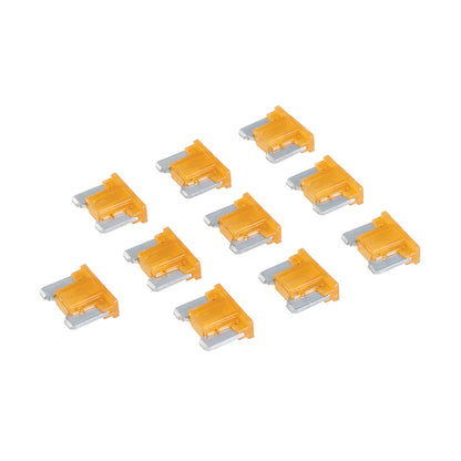 Silverline ATT Low Profile Mini Automotive Blade Fuses 10pk 5A Tan