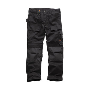 Scruffs Worker Trouser Black 32S