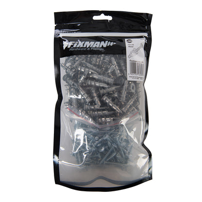 Fixman Self-Drill Fixings 100pk Metal 12 x 32mm