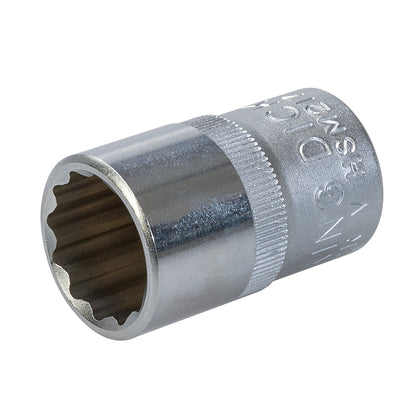 King Dick Socket 1/2" SD 12pt Metric 17mm