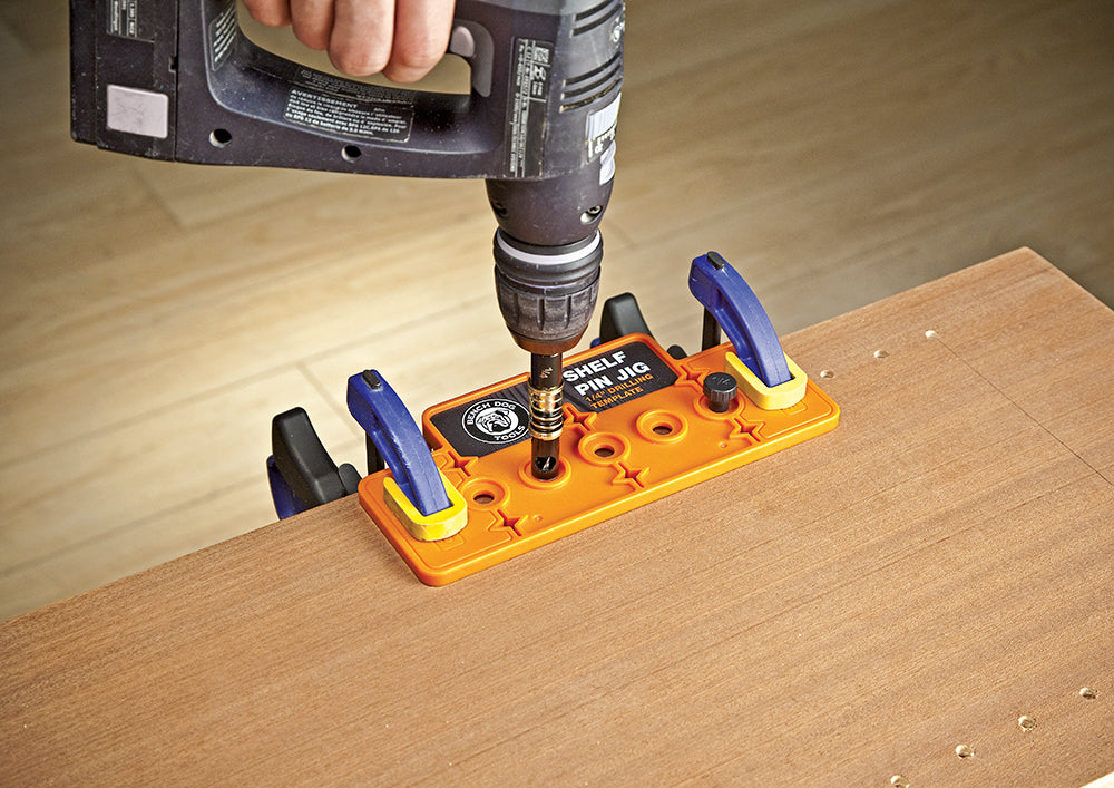 Rockler Shelf Drilling Jig 1/4''
