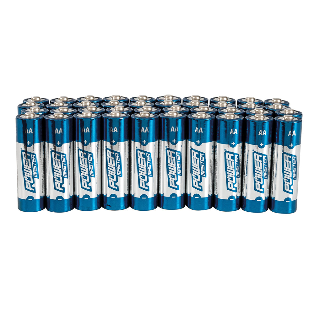 Powermaster AA Super Alkaline Battery LR6 40pk 40pk