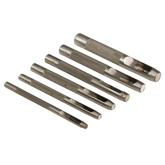 Silverline Hollow Punch Set 6pce 6pce