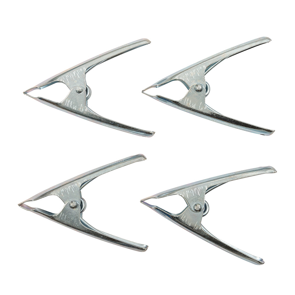 Silverline Stall Clips 4pk 50mm Jaw