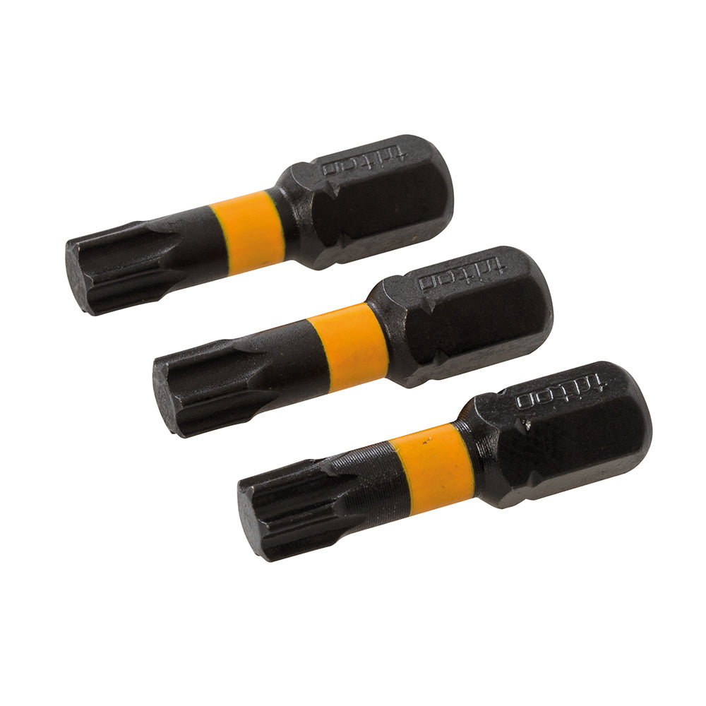 Triton T30 Screwdriver Impact Bit 3pk T30 25mm